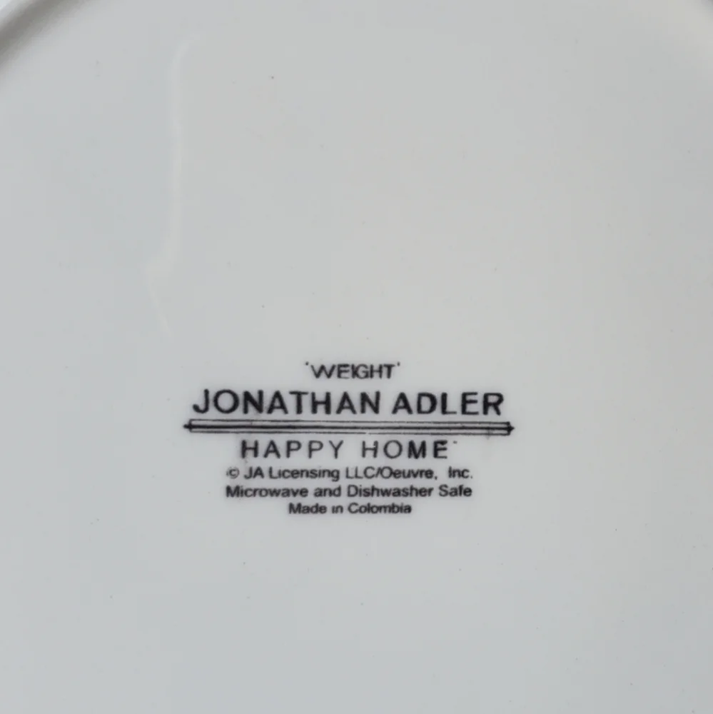 Jonathan Adler Happy Home Set of 4 Plates
